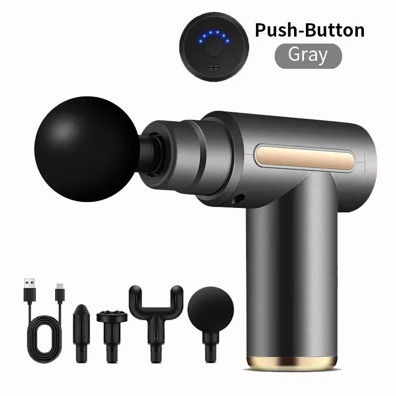 Mini Muscle Massage Gun Portable Deep Handheld Percussion Massager for Body Back Neck And Leg Pain Relief