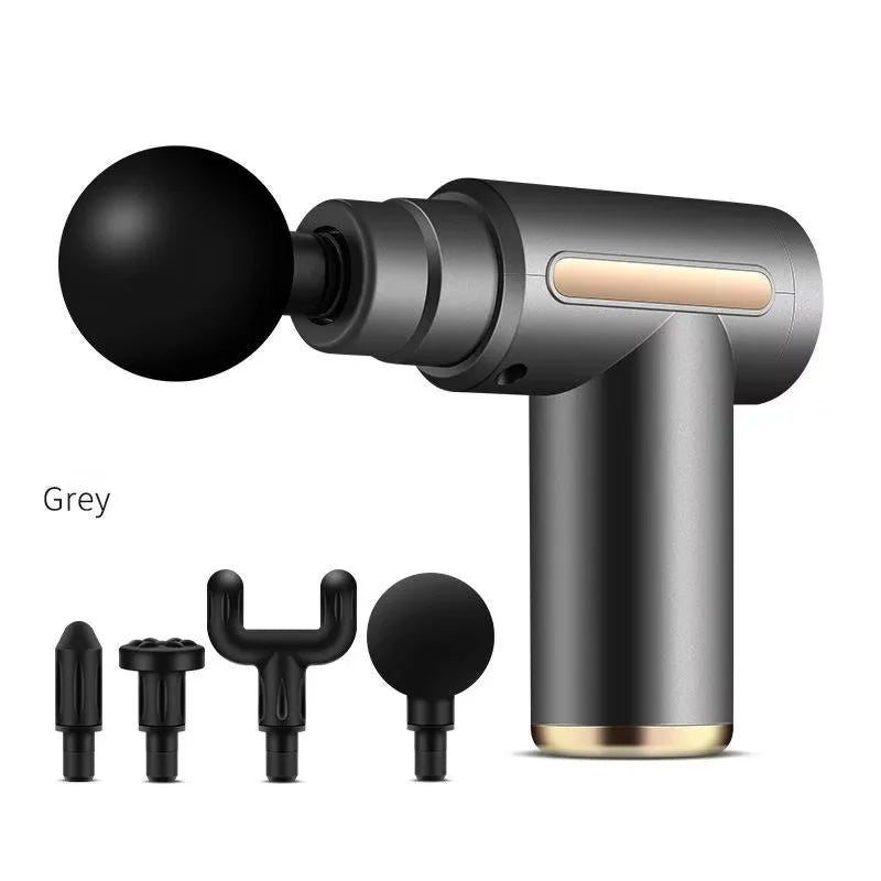 1pc Massage Gun, Deep Tissue Muscle Handheld Percussion Massager For Body, Back And Neck, Ultra Compact Elegant Design